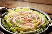 特製白菜の豚肉鍋