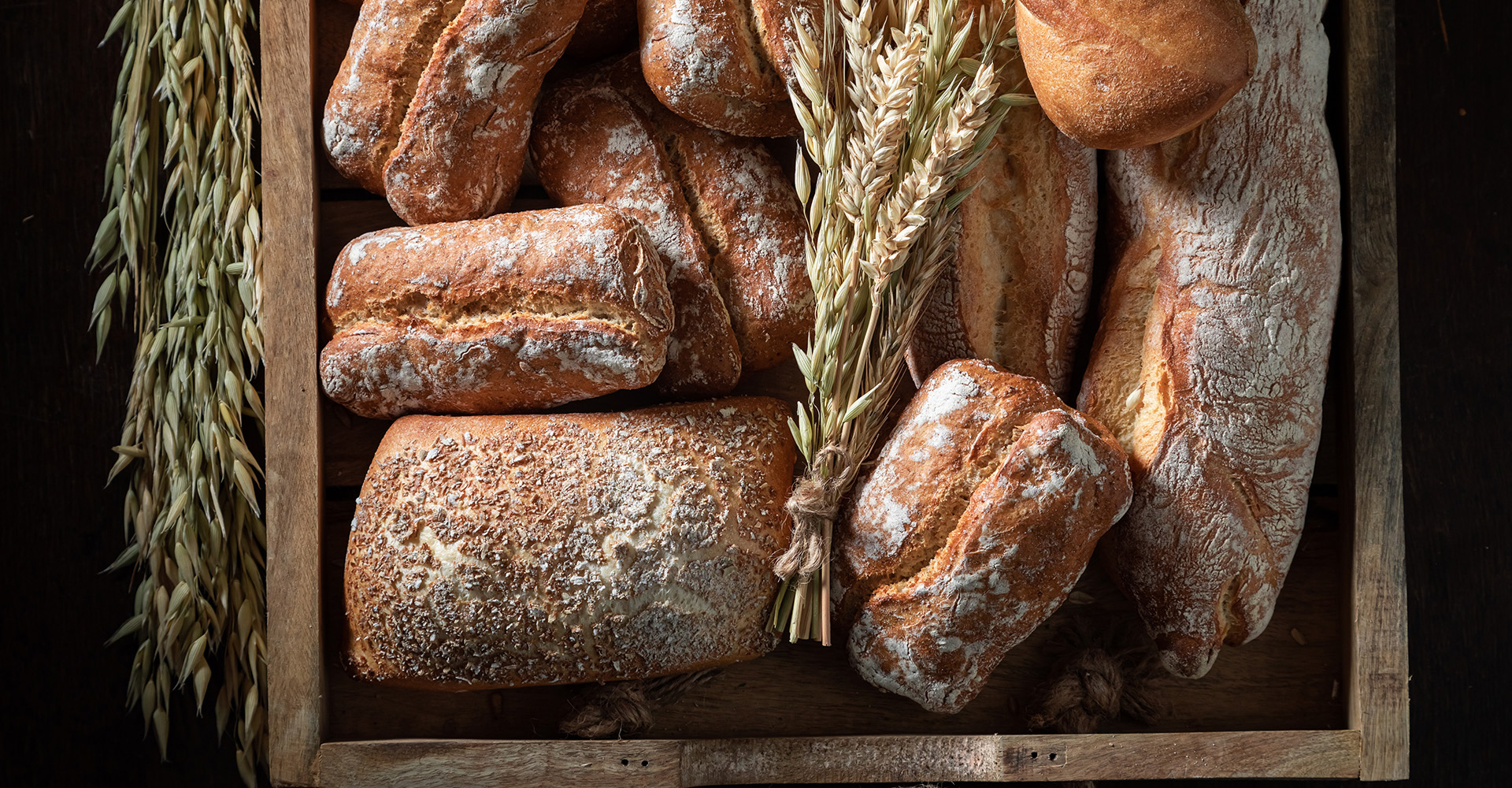 焼きあがったライ麦パンその１